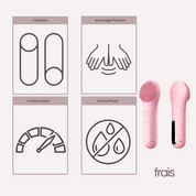 FRAIS 2 in 1 Heating Ultrasonic Vibration  Facial Brush
