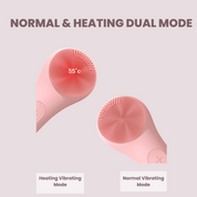 FRAIS 2 in 1 Heating Ultrasonic Vibration  Facial Brush