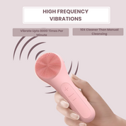 FRAIS 2 in 1 Heating Ultrasonic Vibration  Facial Brush