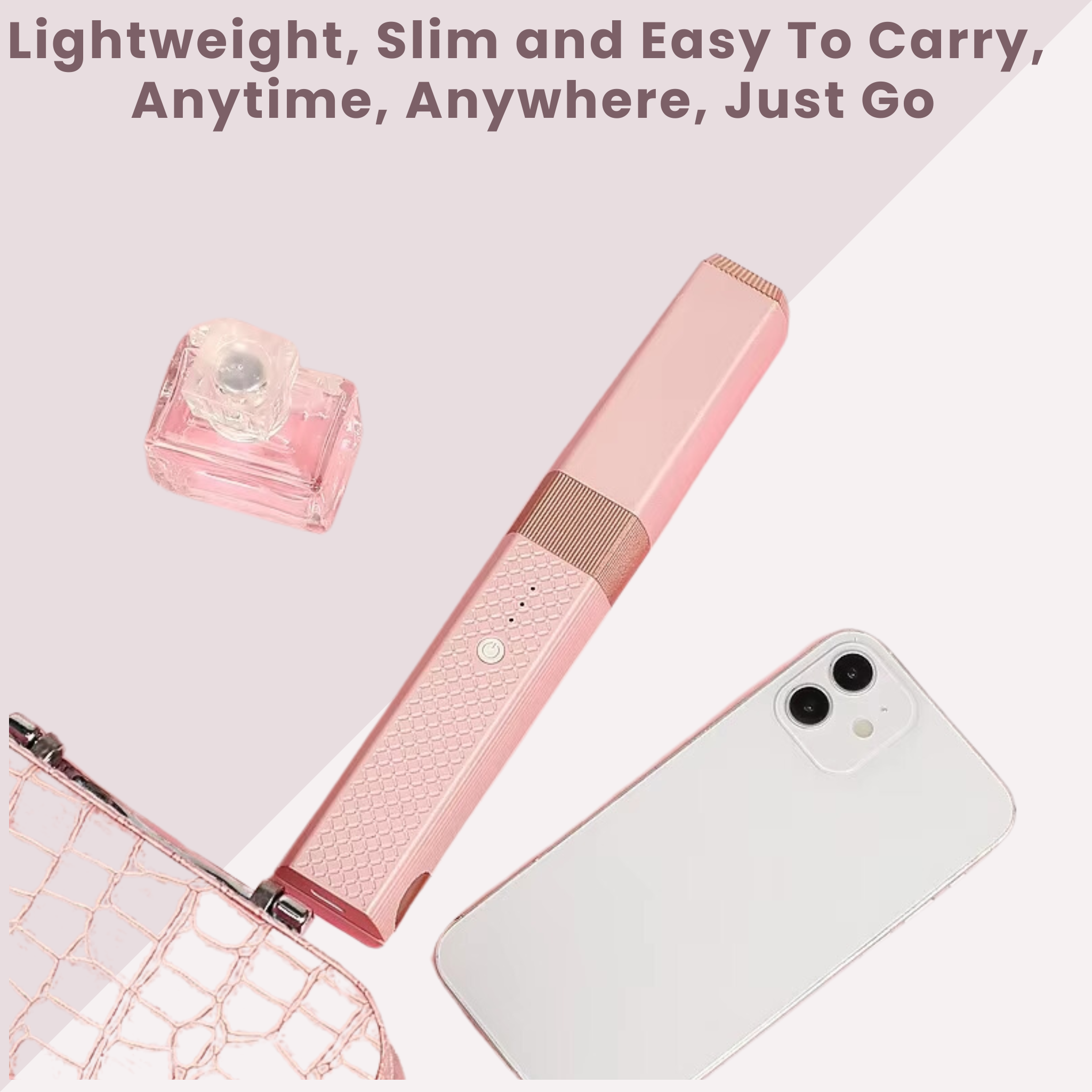 Wireless USB Charged Portable Hair Straightener