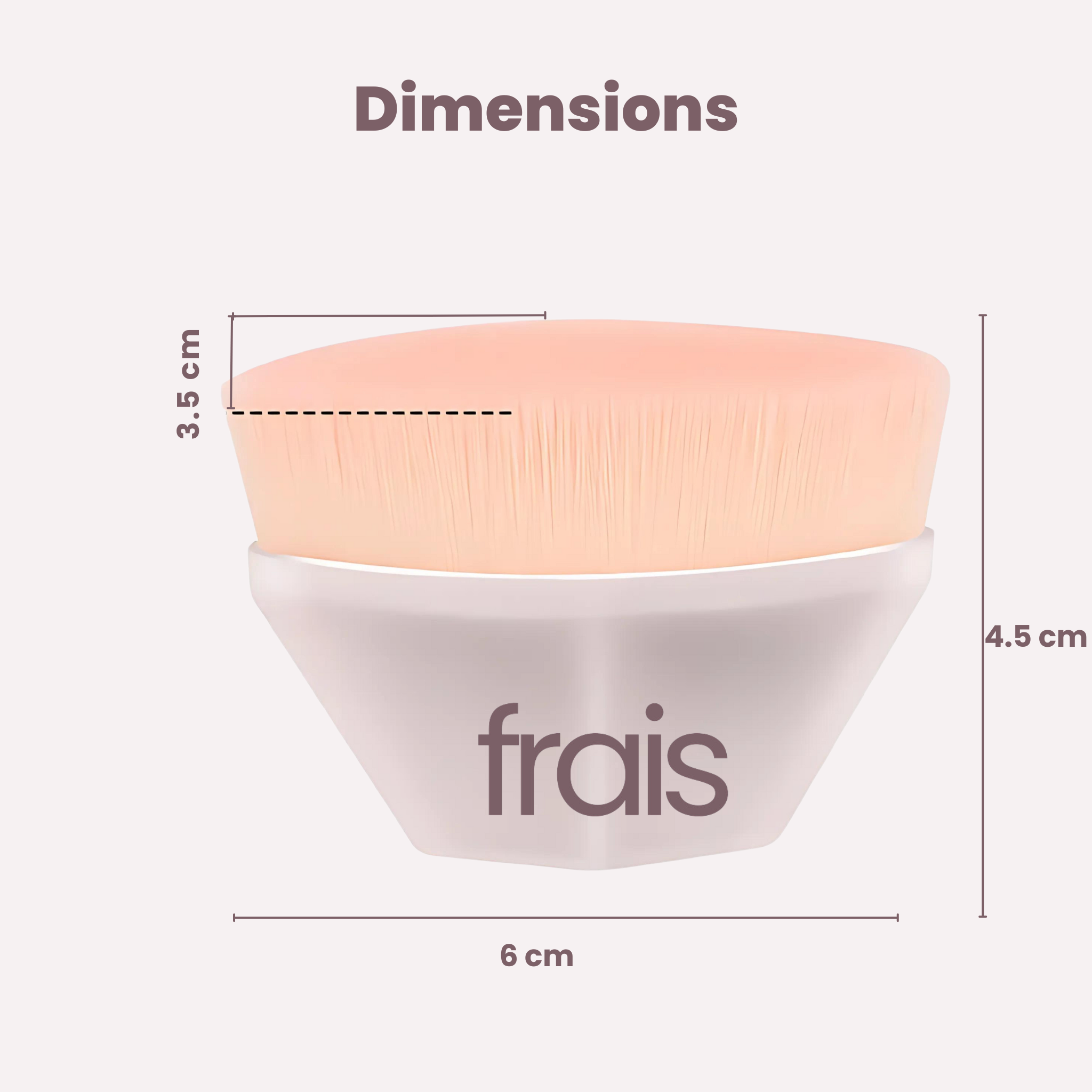 FRAIS Foundation Makeup Brush