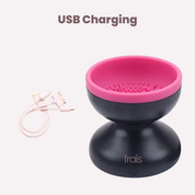 FRAIS Rechargeable Automatic Electric Silicone Makeup Brush Cleaner