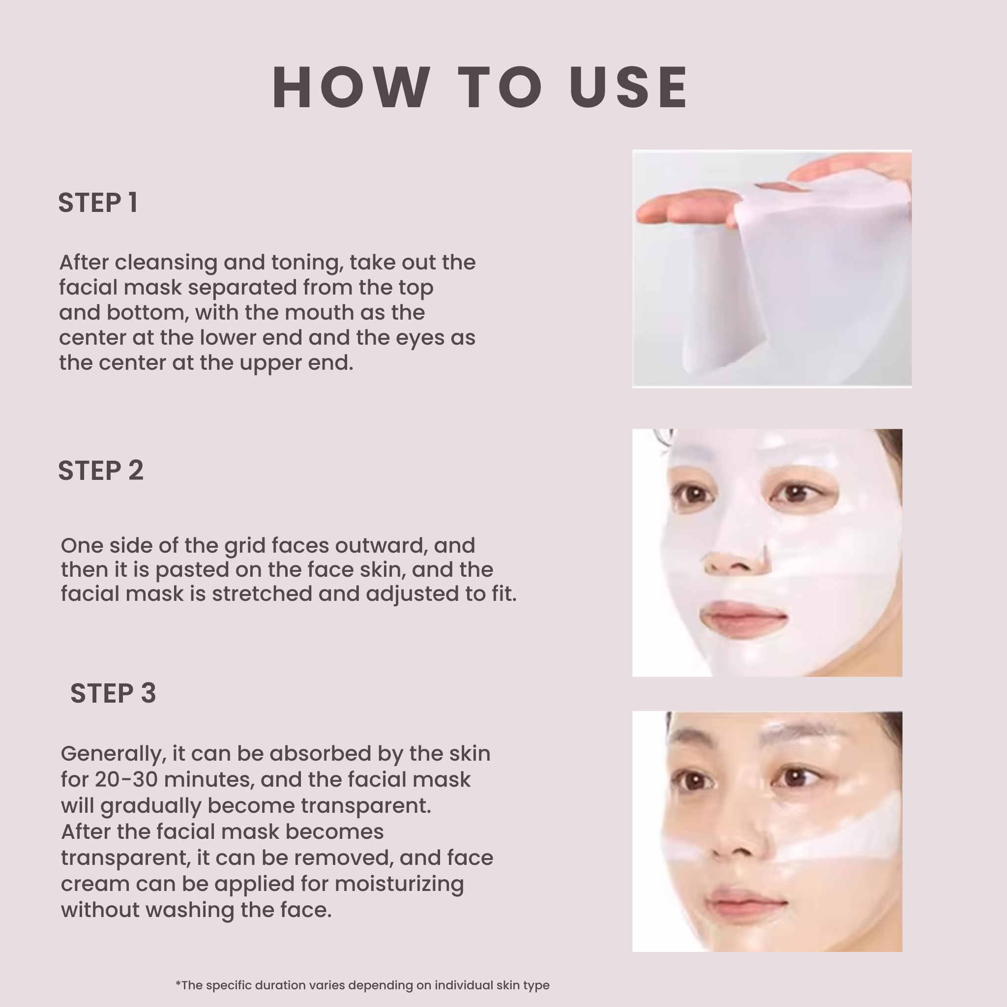 Collagen mask