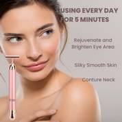 FRAIS Pulse Facial Massager,Vibrating T Bar