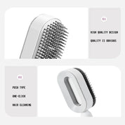 FRAIS Self Cleaning Hair Brush