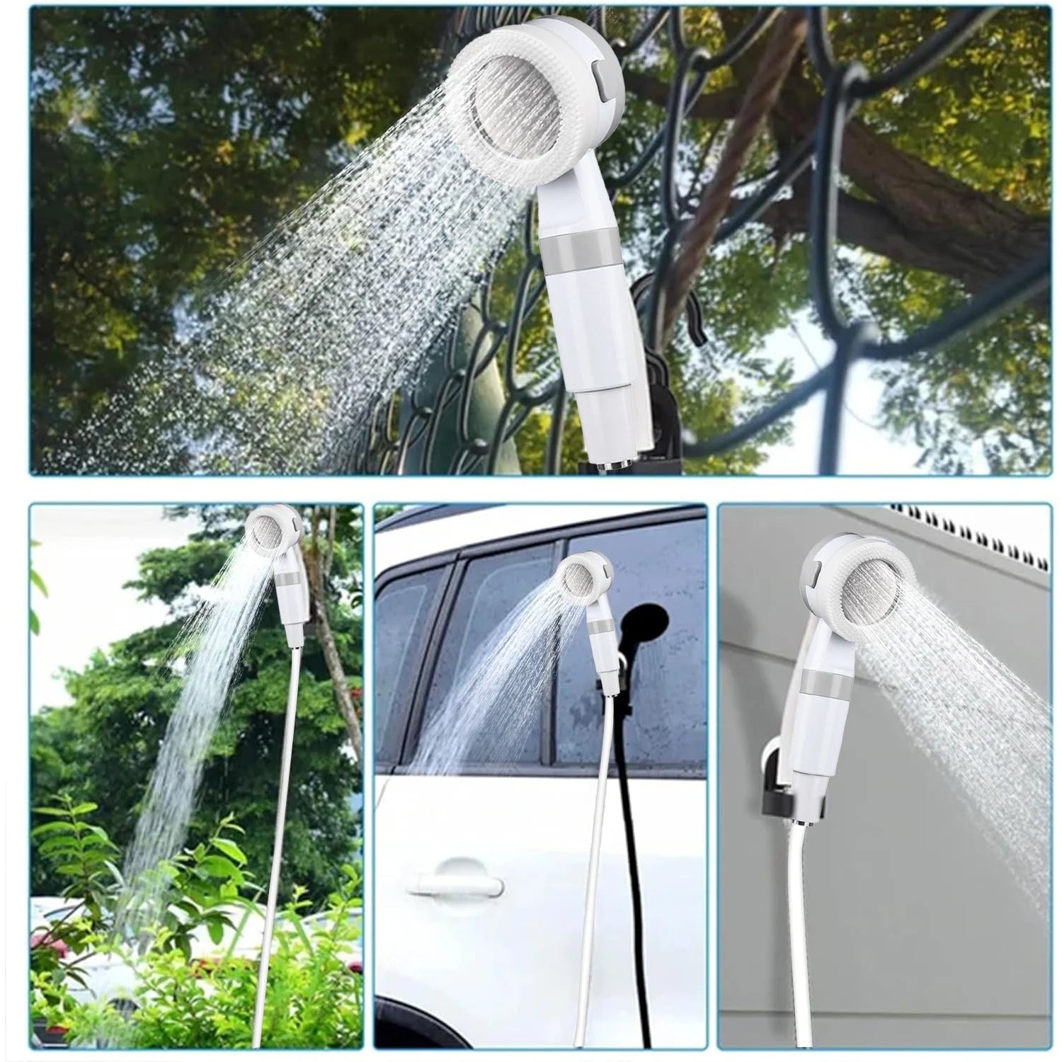 FRAIS OUTDOOR CORDLESS BATHING SHOWER