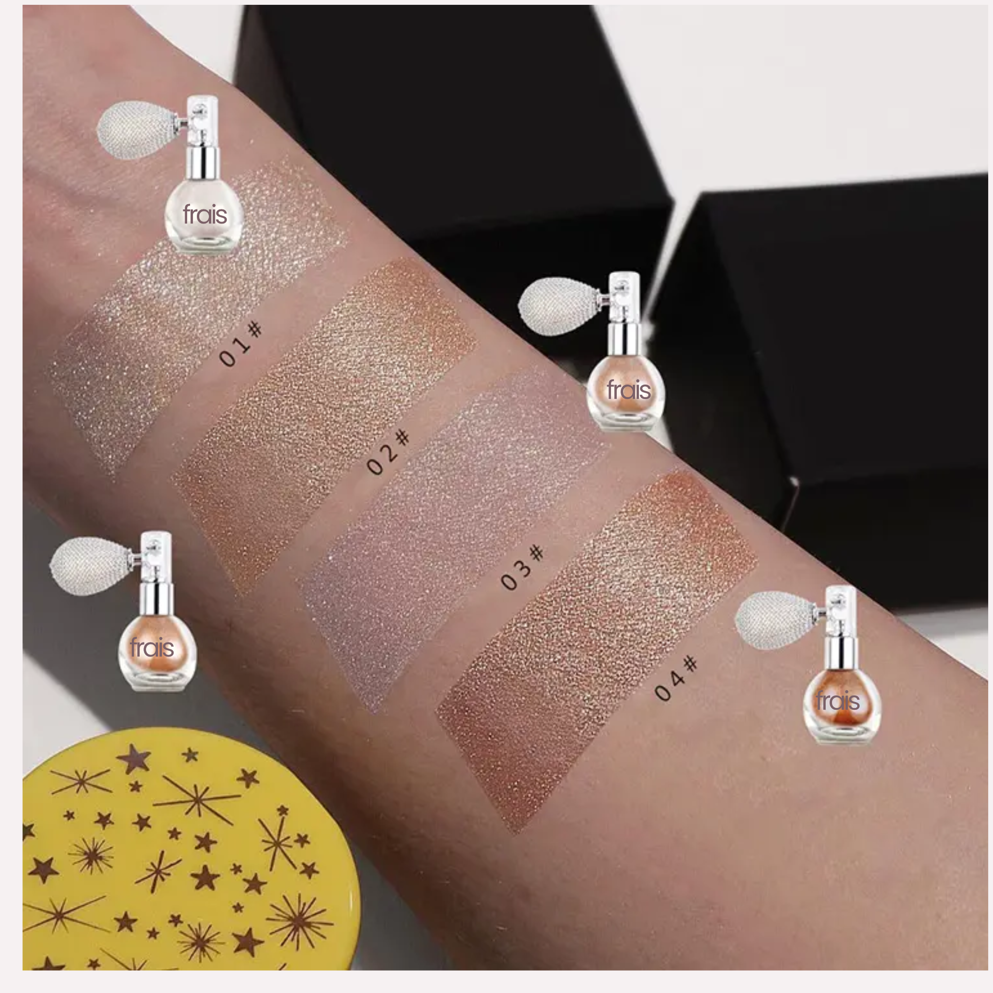 spray glittert