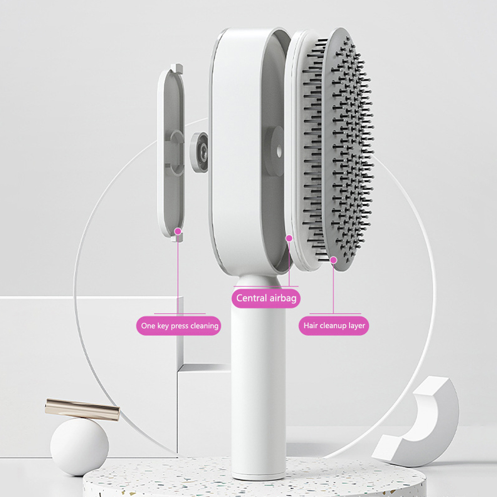 FRAIS Self Cleaning Hair Brush